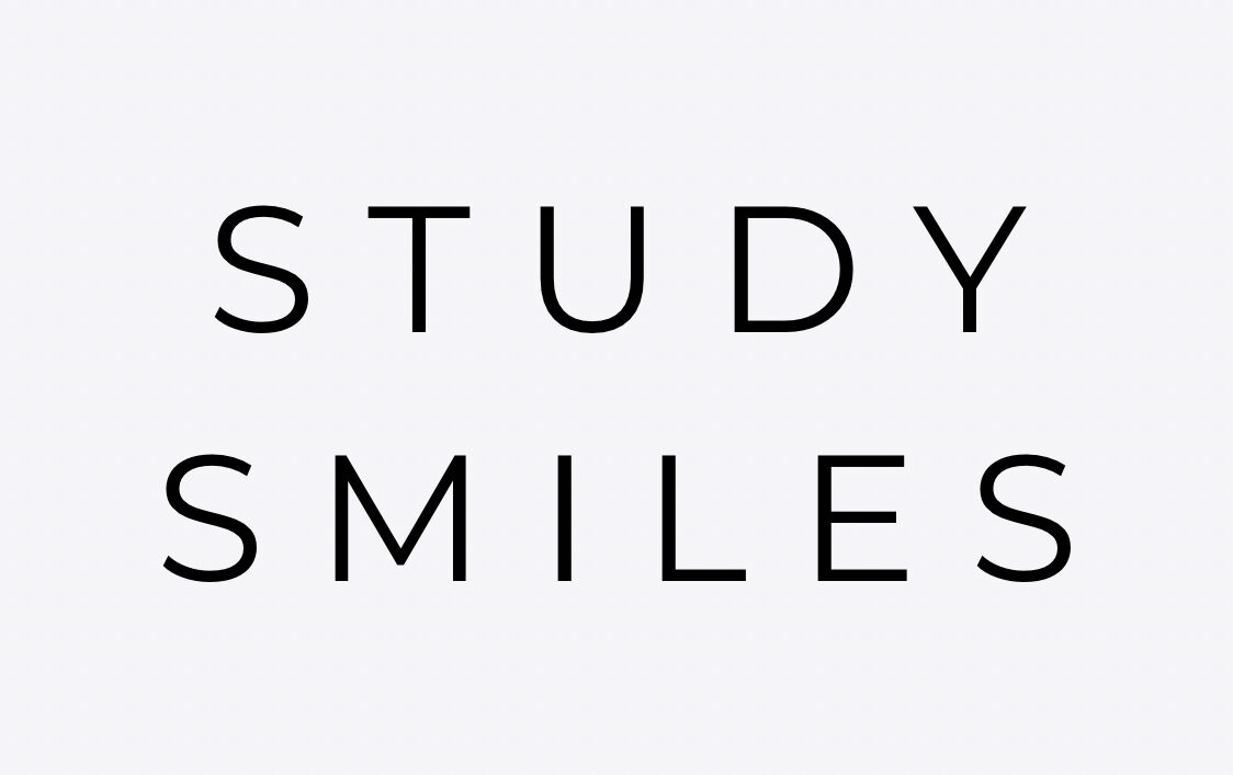 blue minimalist tooth love logo